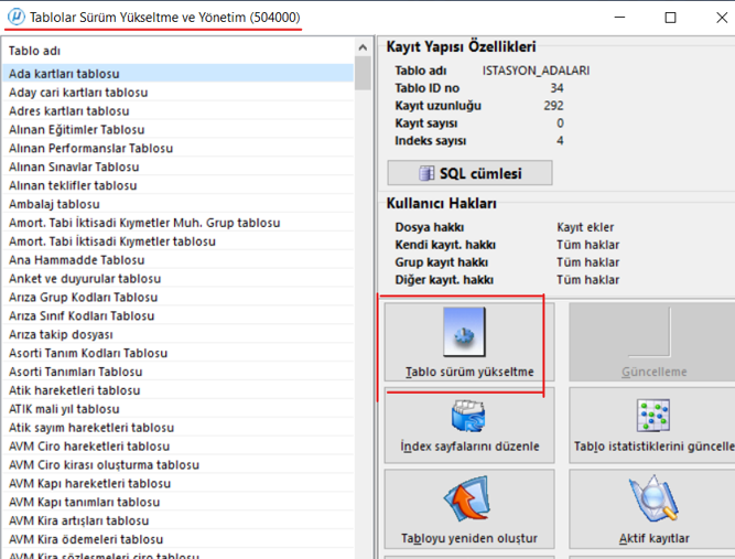 "Error Procedure or Function dbo.Gonderilmemis_EEvraklar Has Too Many ...