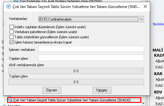 Mikro Müşavir Ürününde Güncelleme Nasıl Yapılır?