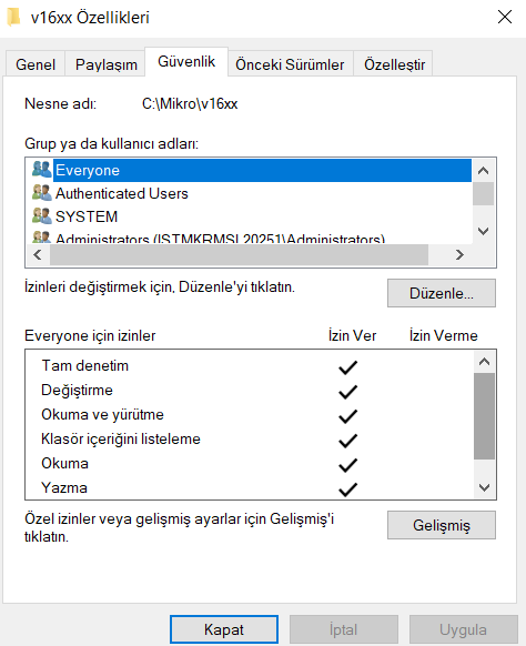 Cannot Open Database 'MikroDB_V16_TEMP' Requested by the Login