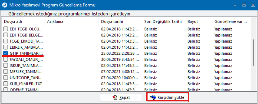 GTİP 2023 Güncellemesi Nasıl Yapılır?
