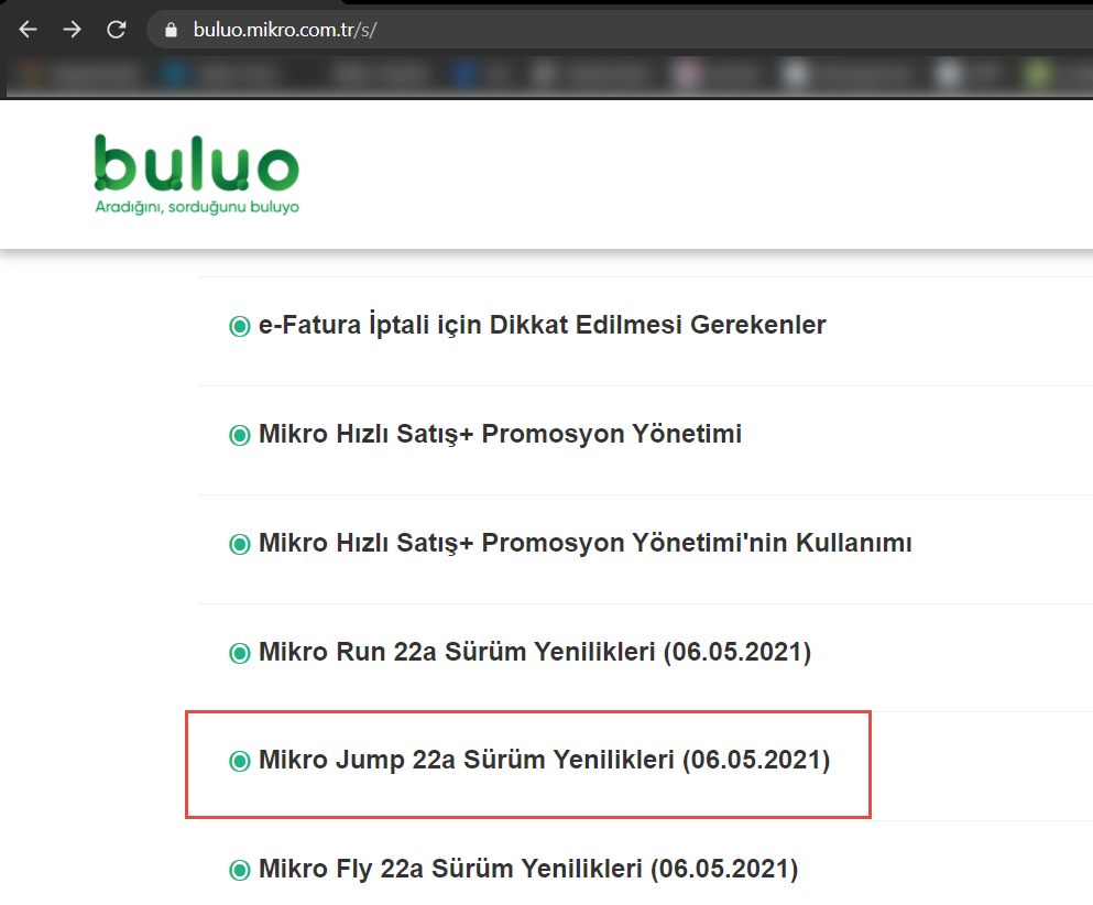 Jump Programı Nasıl Güncellenir?