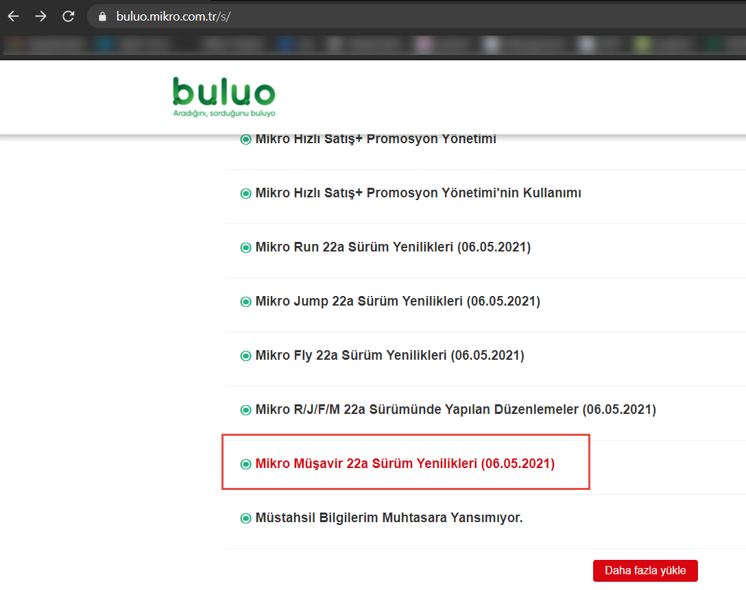 Yum! (プロフ必読！)ページ Müşavir Programı Nasıl Güncellenir?